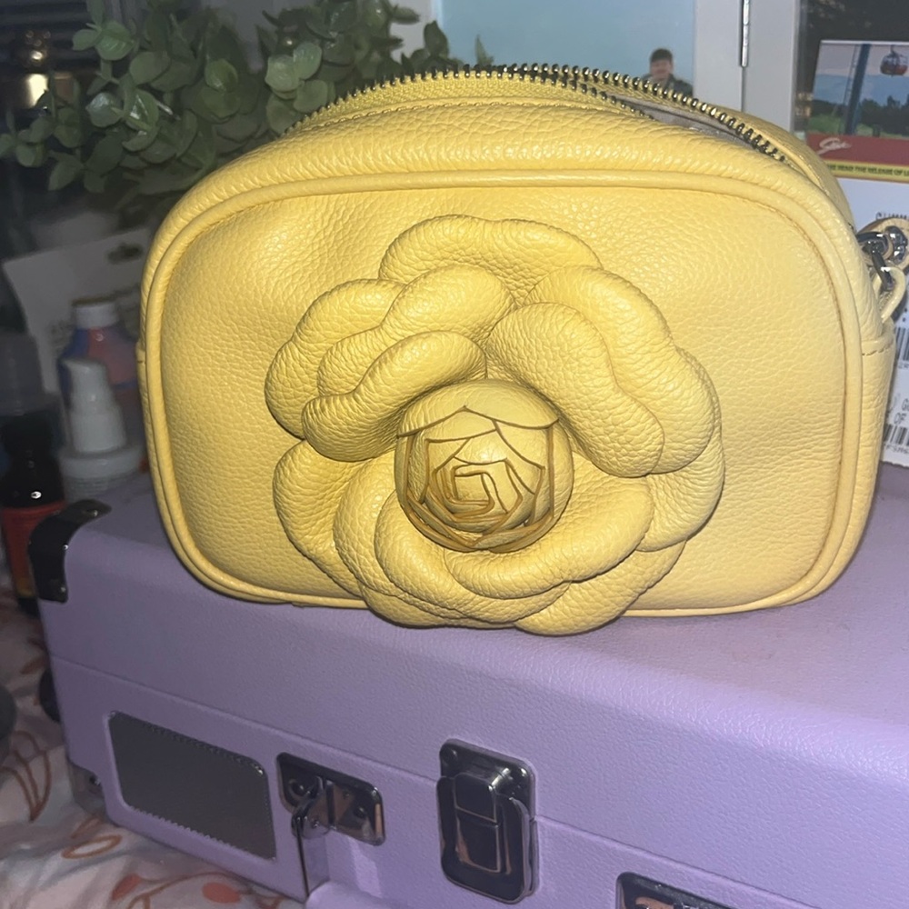 Brighton yellow Rosie crossbody